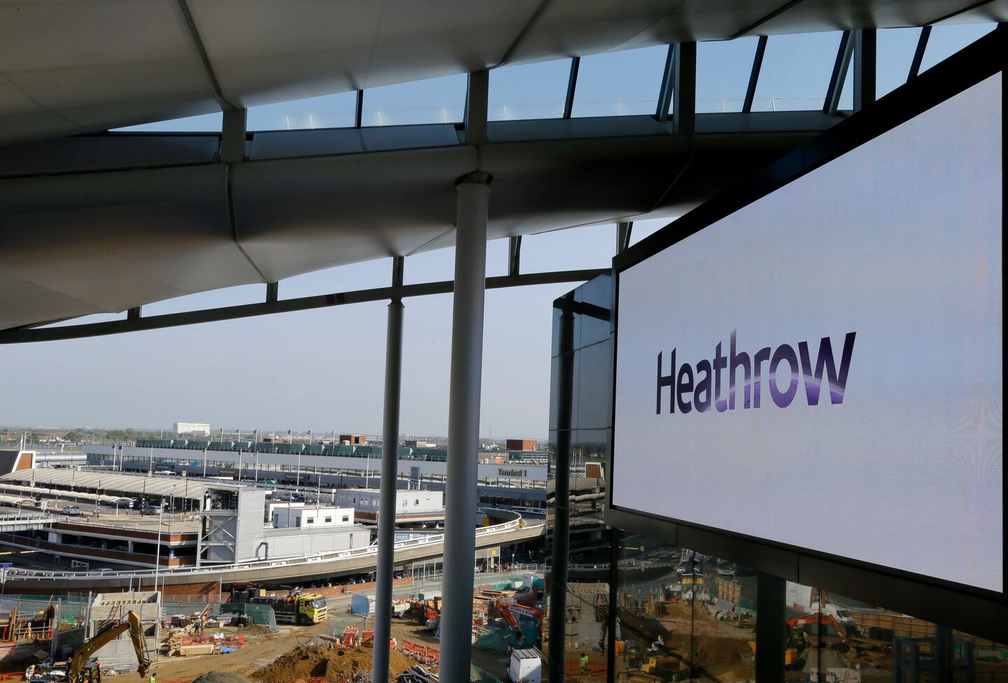 Heathrow Airport terminals covered
