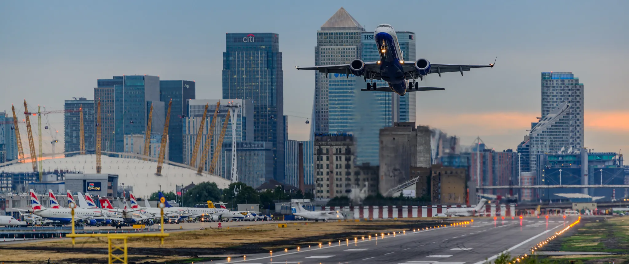 How many airports are in England