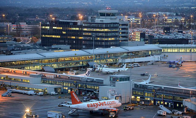 Manchester Airport to New Broughton Taxi